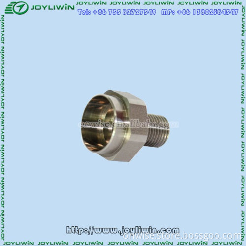 Precision Turned ISO RoHS Galvanized steel housing speed sensor for Decorated Products